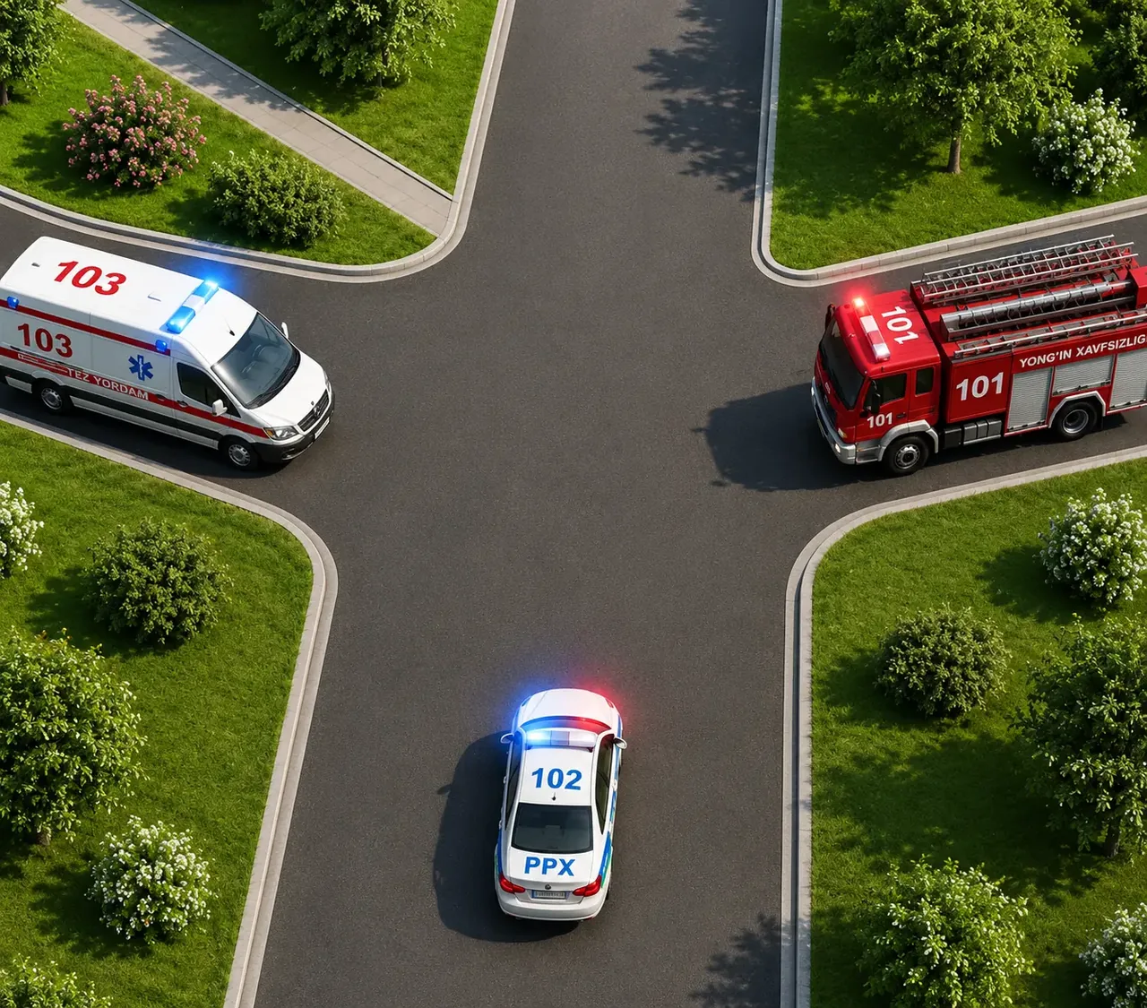 Qaysi transport vositasi birinchi harakatlanish huquqiga ega?